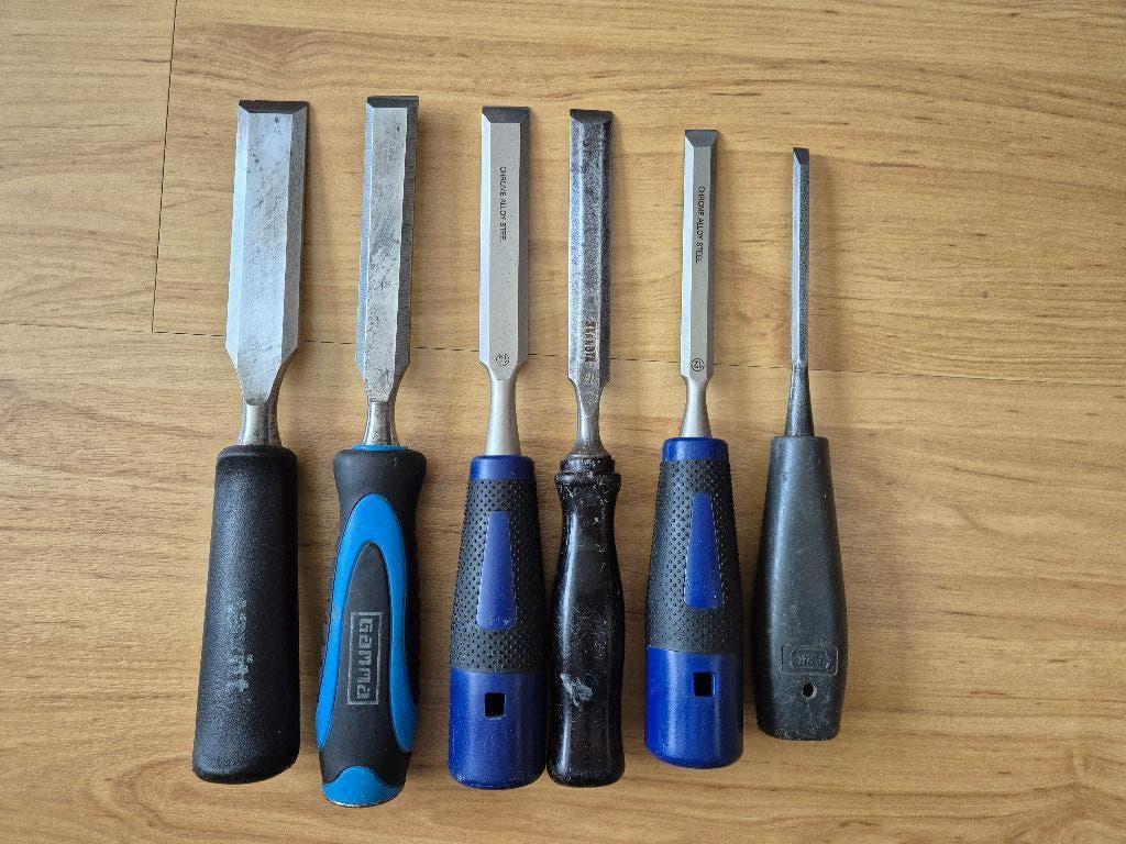 Houtbeitels beitels set, Ophalen of Verzenden, Gebruikt