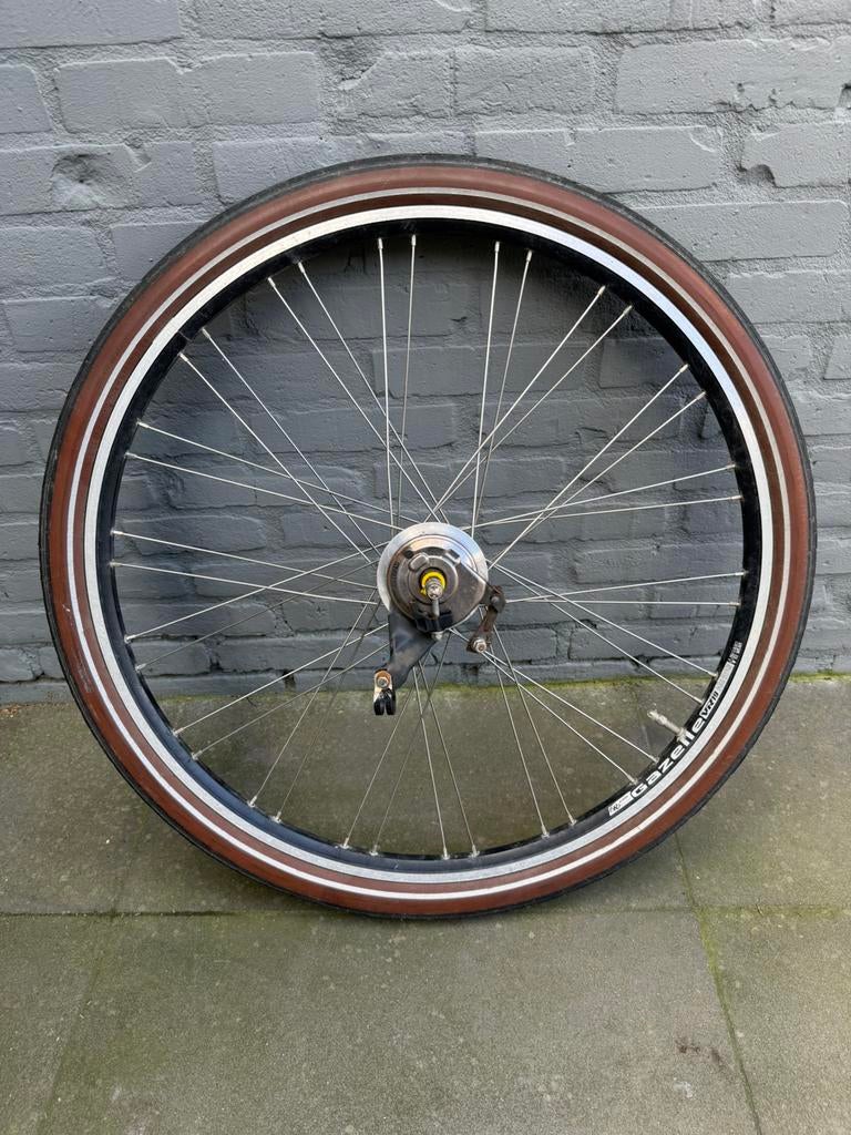 28 inch x 2.00 achterwiel Gazelle, Fietsen en Brommers, Fietsonderdelen, Ophalen of Verzenden, Gebruikt, Algemeen, Wiel