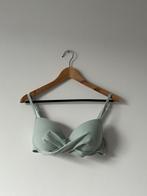 HEMA Bikini Groen Wit Gestreept mt 40, Kleding | Dames, Badmode en Zwemkleding, Ophalen of Verzenden, Zo goed als nieuw, Groen