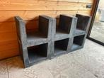 6x U-element betonblok antraciet voor tuin of terras, Ophalen, Gebruikt, Overige materialen, Overige typen