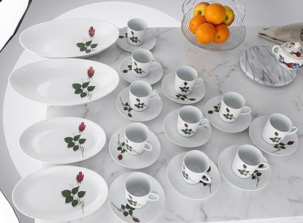 Winterling Marktleuthen Bavaria servies 'Rode Roos', Huis en Inrichting, Keuken | Servies, Gebruikt, Ophalen of Verzenden, Overige stijlen