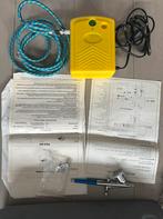 Complete Airbrush Set - Zo goed als nieuw, Ophalen, Zo goed als nieuw, Airbrush en Toebehoren