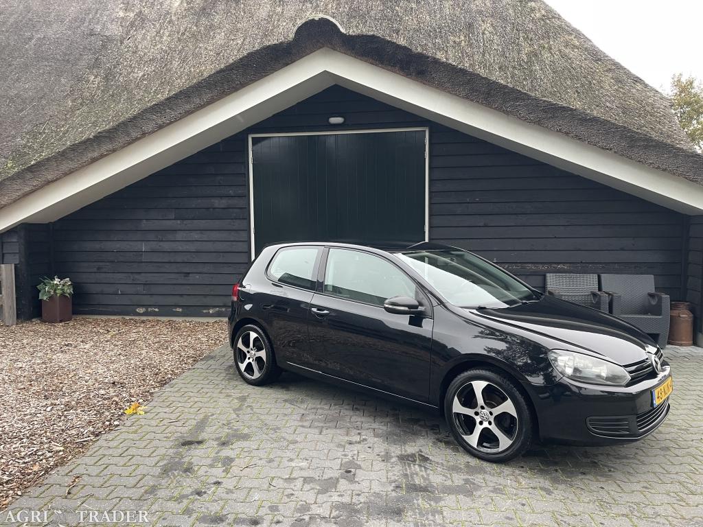 Golf 6, Airco, Navigatie, Cruisecontrol, Auto's, Volkswagen, Voorwielaandrijving, Zwart, 4 cilinders, 610 kg
