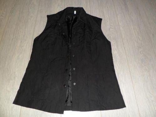 Zwarte bodywarmer, maat 38, Kleding | Dames, Bodywarmers, Ophalen of Verzenden, Zo goed als nieuw, Maat 38/40 (M), Zwart