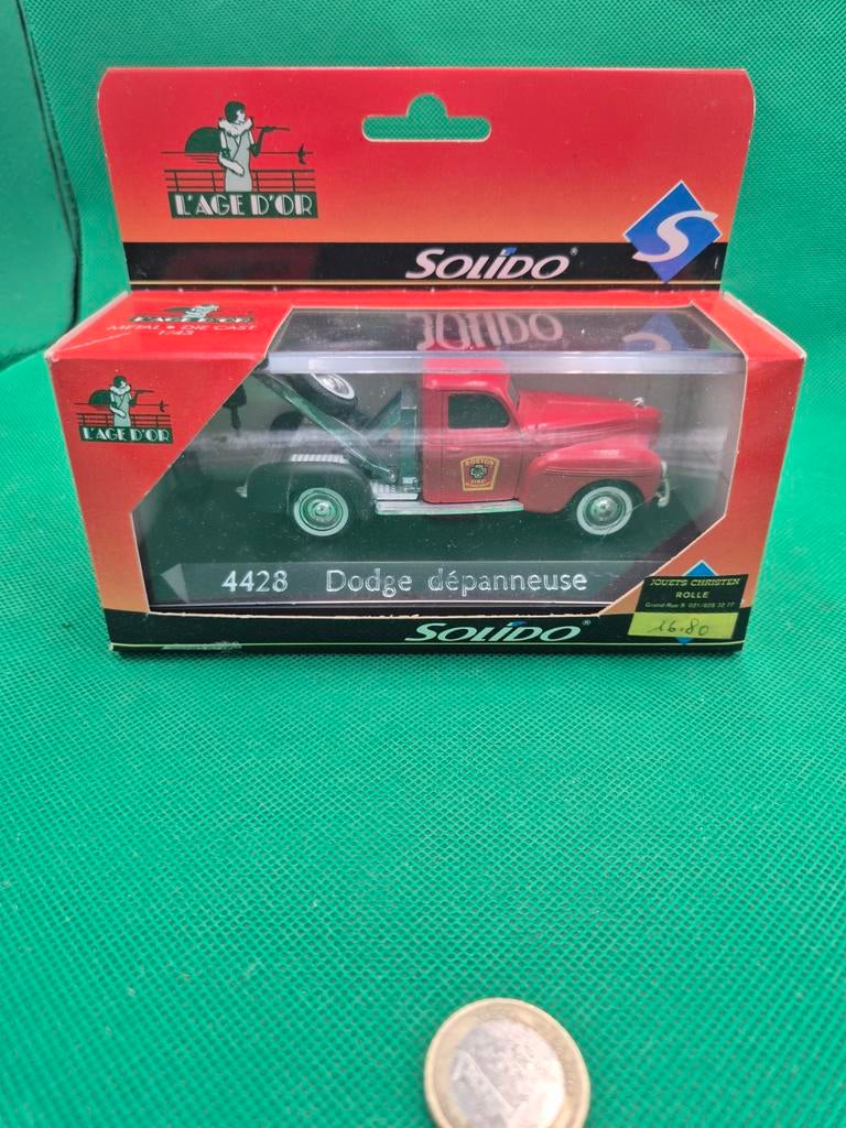 282 Doge Depannruse 1/43 Solido, Ophalen of Verzenden, Zo goed als nieuw, Auto, Solido