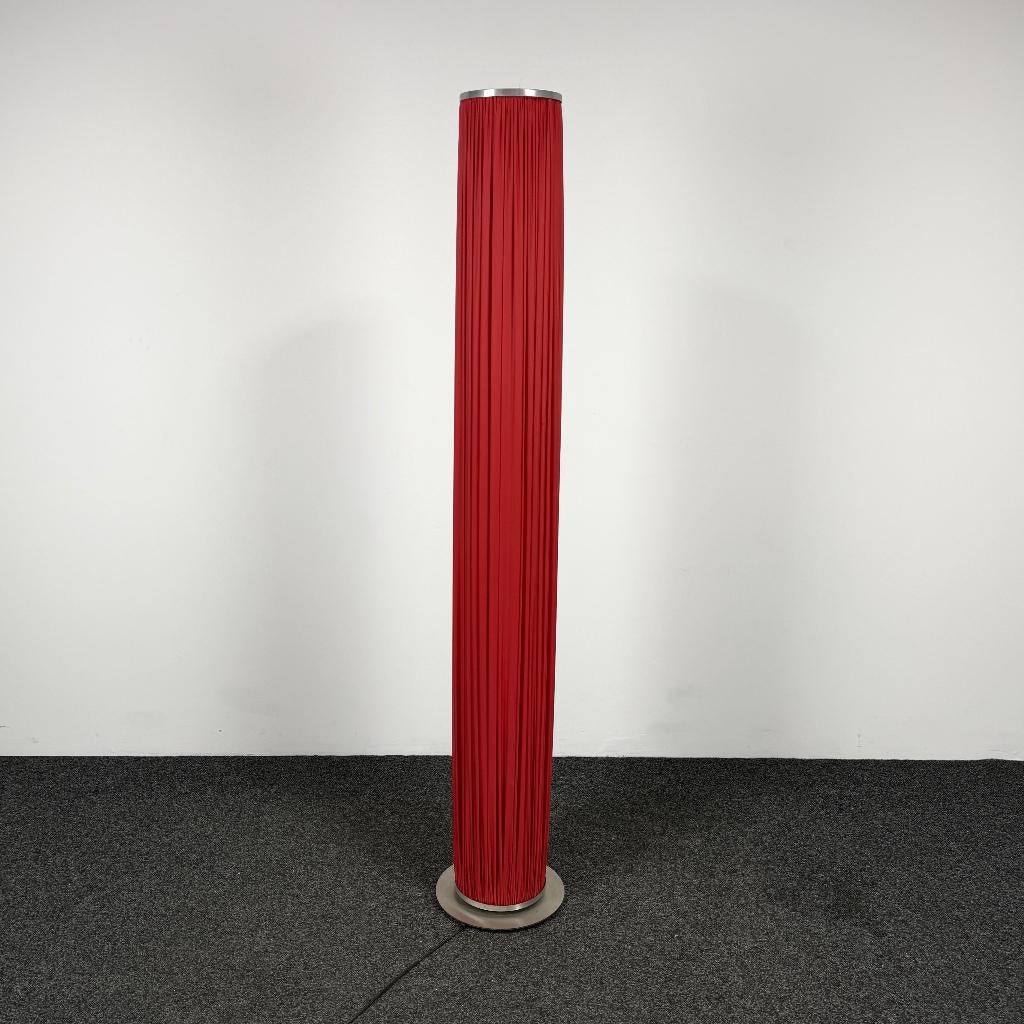 Hoge Vloerlamp - Rood 26112, Ophalen, Gebruikt, Stof, 150 tot 200 cm