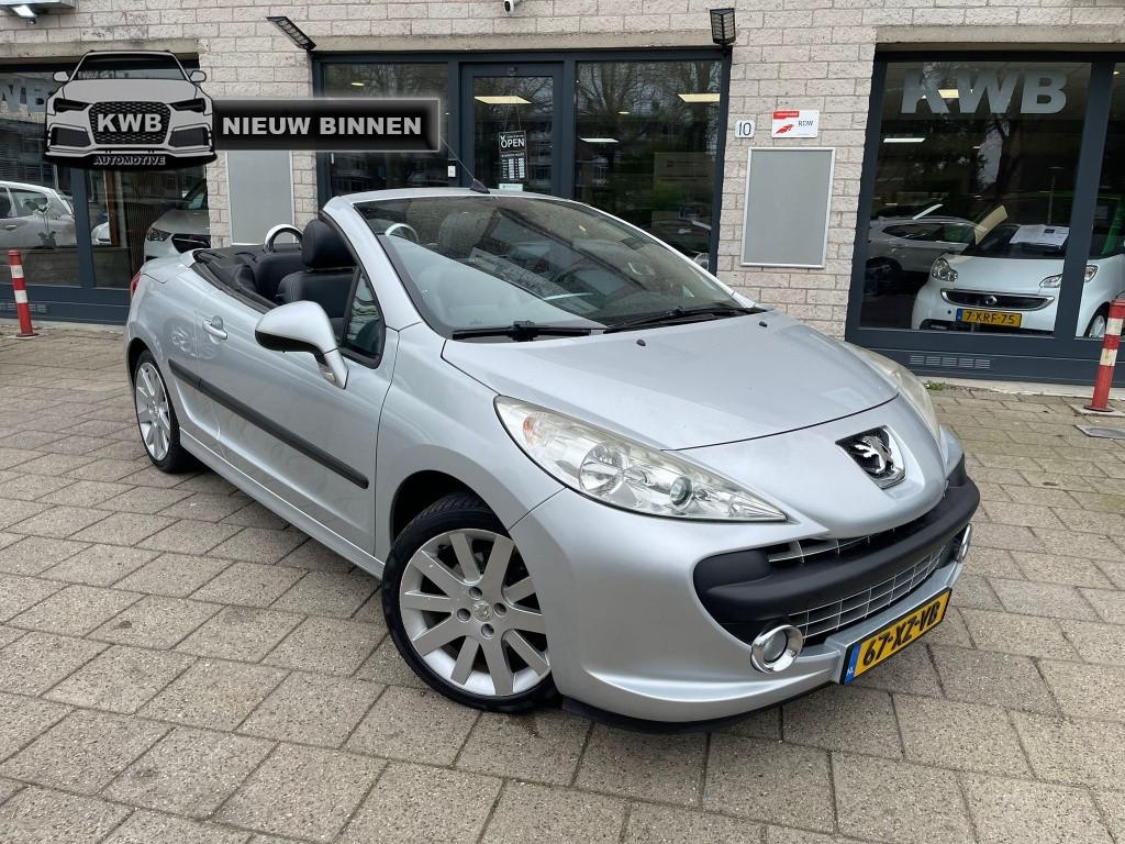 Peugeot 207 CC 1.6-16V T Sport Nw DistKetting Beurt JBL Leer, Auto's, Peugeot, Gebruikt, 4 cilinders, 4 stoelen, Elektrische ramen