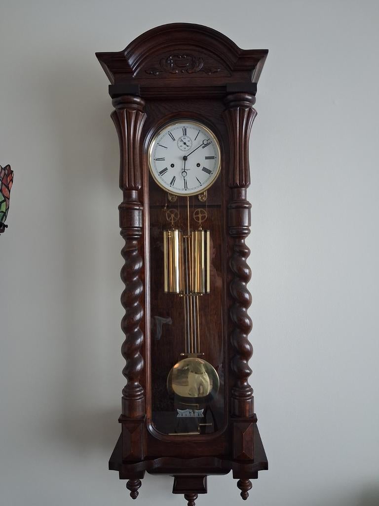 Kieniger wand regulateur, Antiek en Kunst, Antiek | Klokken, Ophalen