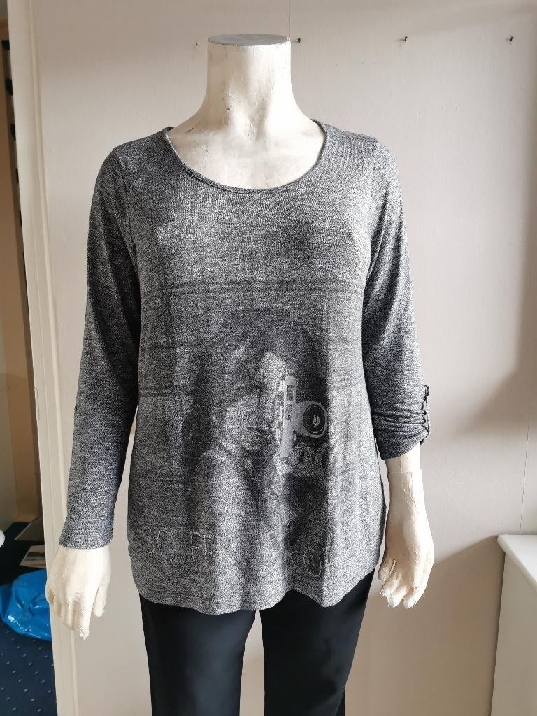 119 ..  tuniek maat xl, Ophalen of Verzenden, Gedragen, Overige kleuren, Blouse of Tuniek