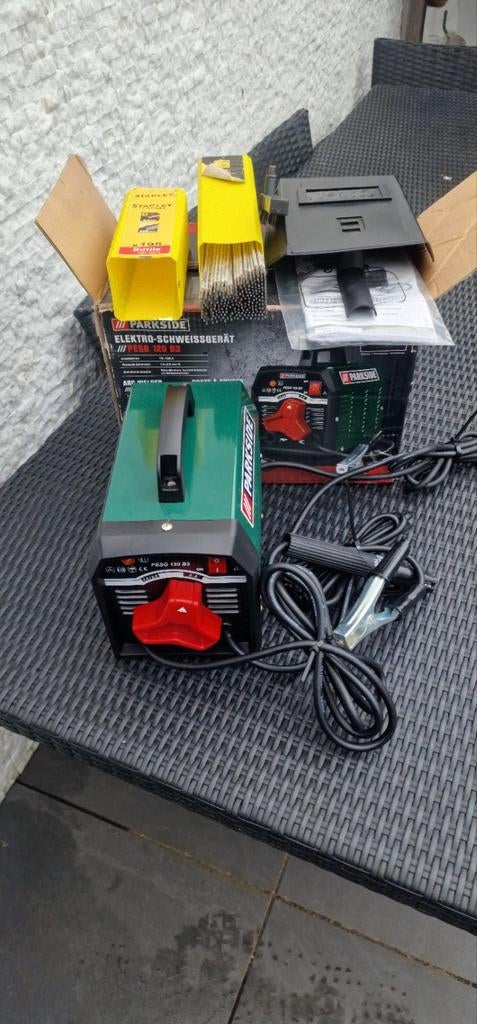 Parkside Lasapparaat, Ophalen, Minder dan 150 ampère, Elektroden