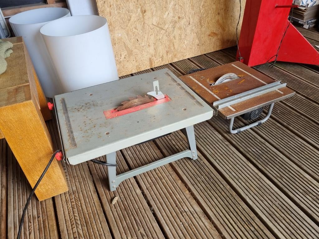 Zaagtafel Kinzo, Doe-het-zelf en Verbouw, Gereedschap | Zaagmachines, Ophalen, 1200 watt of meer, Cirkelzaag, 30 tot 70 mm