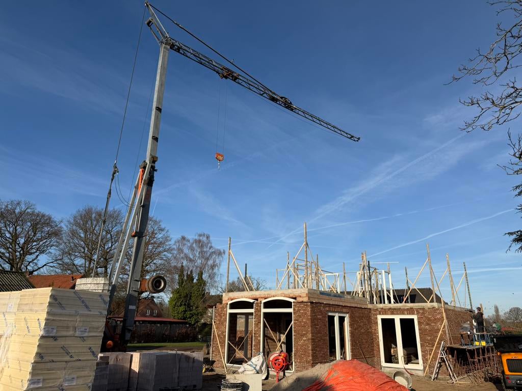 Bouw- torenkraan TE HUUR 10 ton/m, Ophalen of Verzenden, Bouwlift