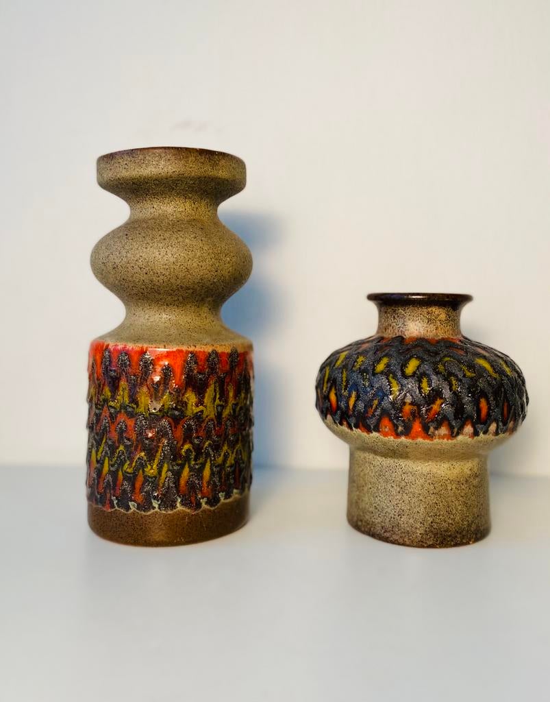 VEB ser keramiek vazen , jaren 60