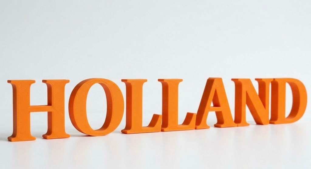 3D letters & cijfers op maat – decoratie / labels, Eén persoon