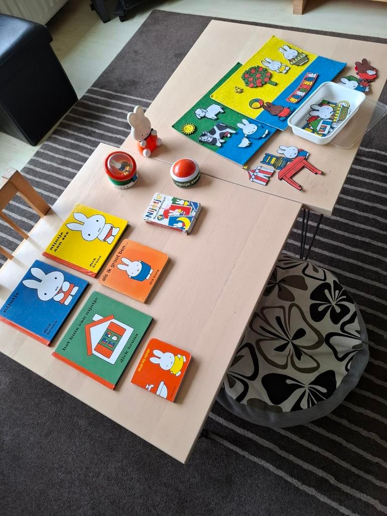 Partijtje nijntje speelgoed met spelletjes., Ophalen of Verzenden, Overige typen