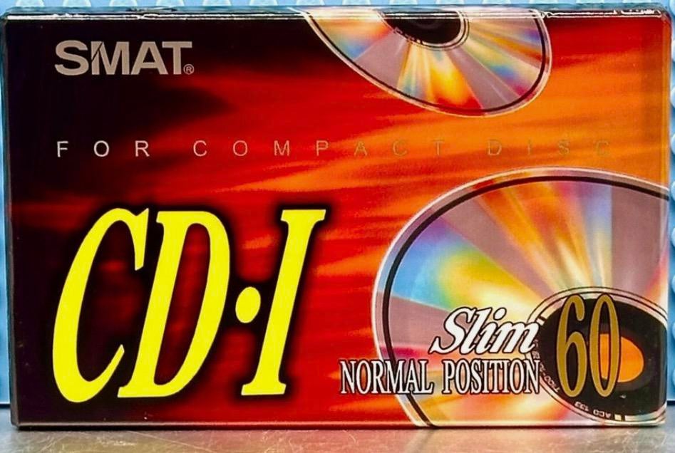 SMAT CD-I 60 TYPE I BLANKE CASSETTEBAND (1) (VERZEGELD, Cd's en Dvd's, Cassettebandjes, 2 t/m 25 bandjes, Overige genres, Ophalen of Verzenden