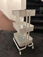 IKEA RÅSKOG roltafel / trolley wit, Ophalen, Zo goed als nieuw