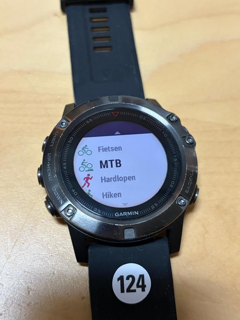 Garmin Fenix 5X saffier (GPSinruil-nr 124), GARMIN, Bramenberg 9, Zwart, Info@gpsinruil.nl