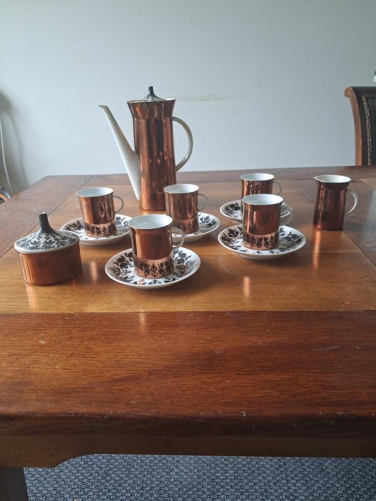 Rosenthal Hilton mokka servies Bjórn Wiinblad, Antiek en Kunst, Ophalen