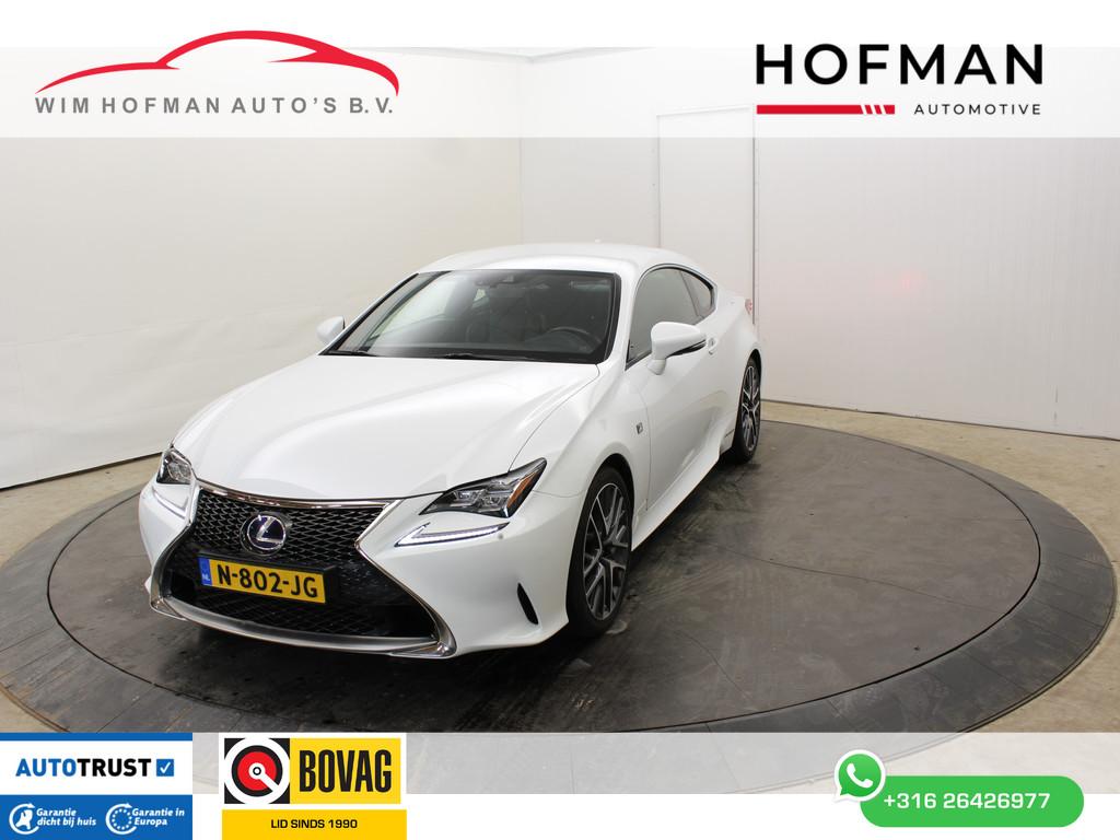 Lexus RC 300h F SPORT 10 jaar Lexus garantie | Dodehoek | Ke, Auto's, Lexus, Automaat, Achterwielaandrijving, Gebruikt, 4 stoelen