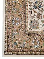 Handgeknoopt oosters wol Kashan tapijt floral 248x345cm, Crème, Onbekend, 200 cm of meer, Ophalen of Verzenden