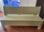 Bank met klep voor speelgoed o.i.d. met zitkussen, Ophalen, Gebruikt, 150 tot 200 cm, Driepersoons