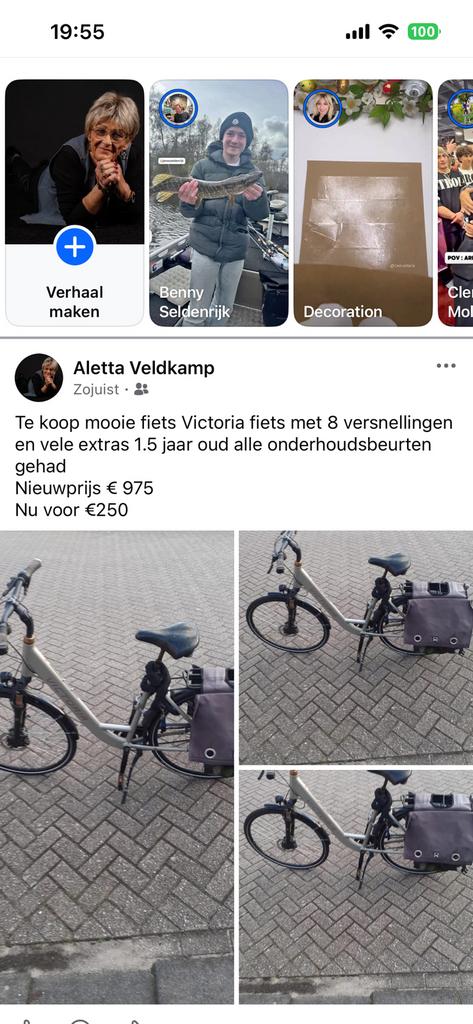 Victoria fiets, Ophalen of Verzenden, Zo goed als nieuw