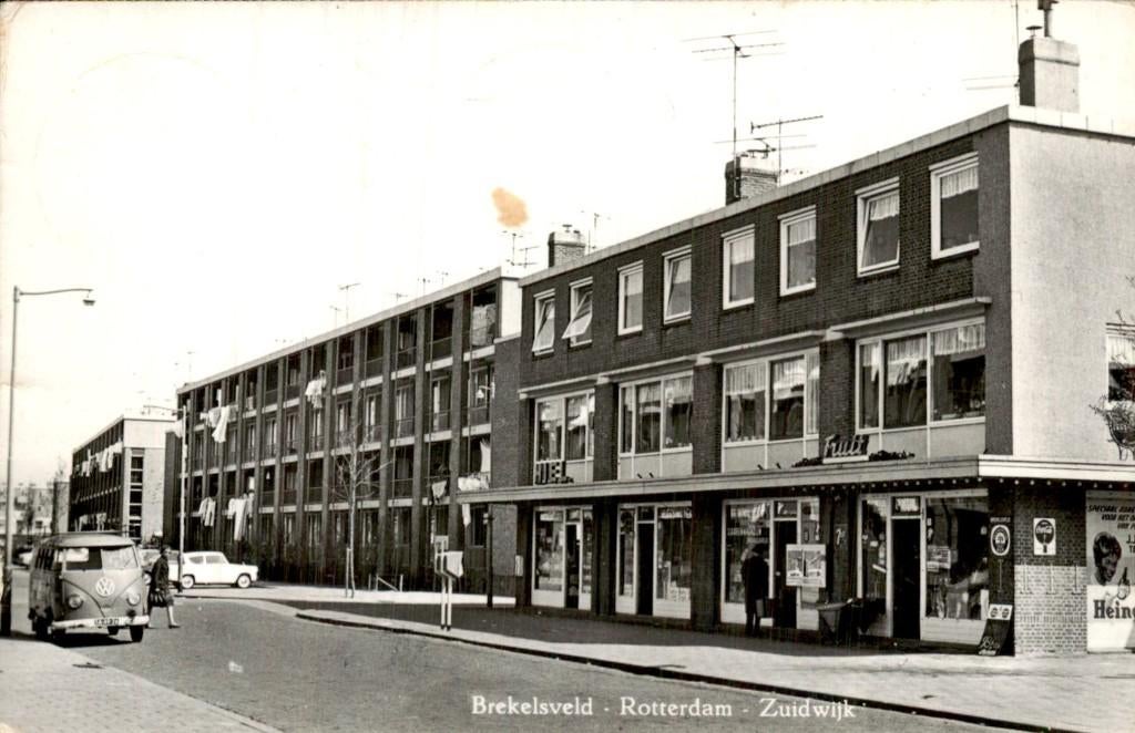 Rotterdam - Brekelsveld - Zuidwijk, Ophalen of Verzenden, 1960 tot 1980, Gelopen, Zuid-Holland