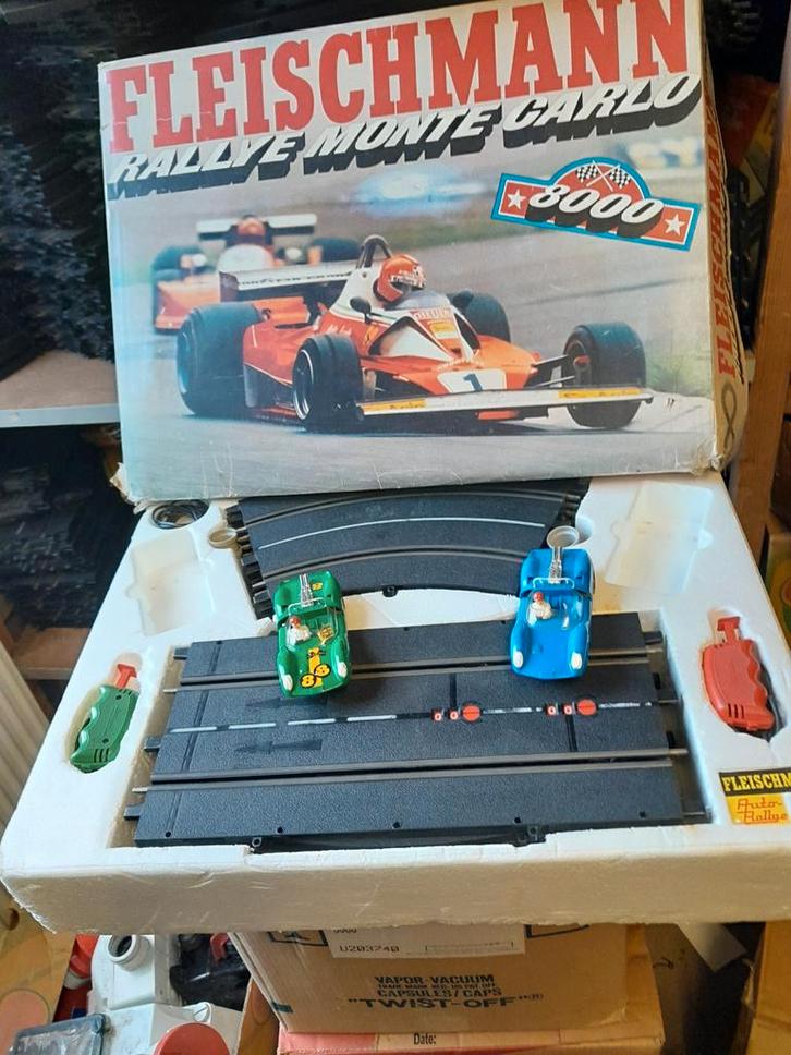 Fleischmann Rallye Monte Carlo racebaan 8000, Kinderen en Baby's, Speelgoed | Racebanen, Ophalen of Verzenden