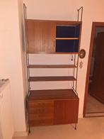 2 wandsystemen teak uit de jaren 60 vintage, Ophalen, 25 tot 50 cm, Minder dan 150 cm, Minder dan 100 cm