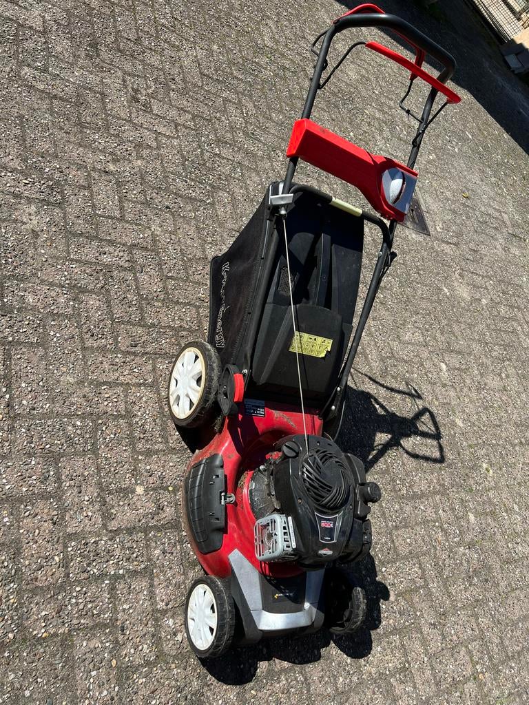 Grasmaaier Briggs & Stratton 500E, 140cc /loop of sloop., Tuin en Terras, Ophalen, Gebruikt, Benzine-grasmaaier