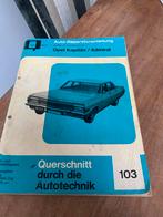 Vintage boek Opel Kapitän / Admiral Auto-Reparaturanleitung, Ophalen of Verzenden, Gelezen, Opel