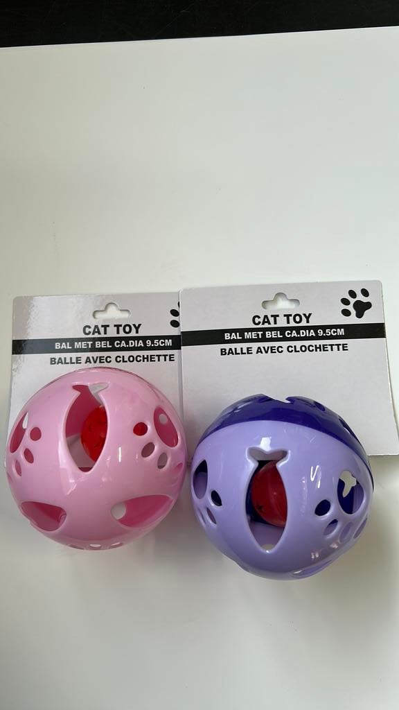 2 x Kat speelgoedbal, Dieren en Toebehoren, Katten-accessoires, Ophalen of Verzenden, Nieuw