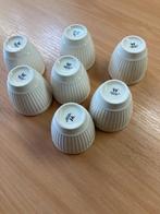 Wedgwood Windsor eierdopjes  set van 8 stuks, Overige typen, Ophalen of Verzenden, Zo goed als nieuw, Wedgwood