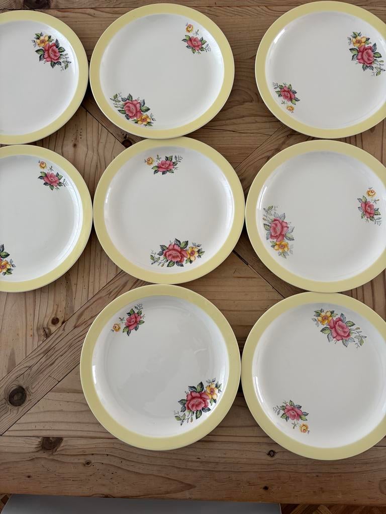 Prachtige set vintage Royal Sphinx borden - Nauwelijks gebr, Ophalen of Verzenden