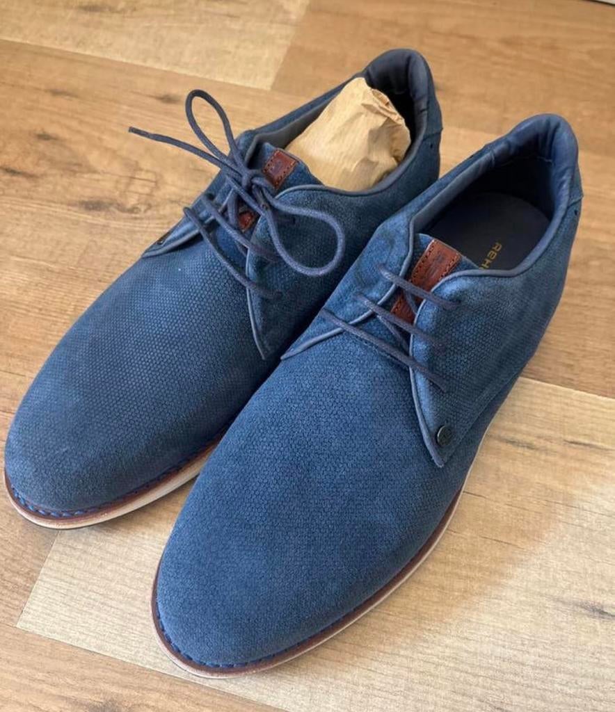 Elegante Herenschoen Rehab maat 40 nieuw, Kleding | Heren, Schoenen, Nieuw, Veterschoenen, Verzenden, Blauw