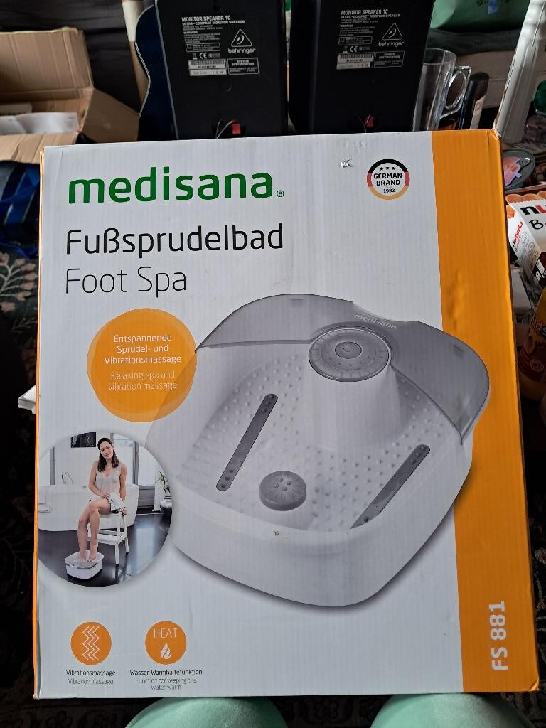 Voetenbubbelbad, Ophalen, Nieuw, Apparaat