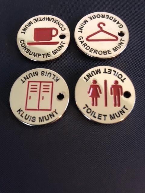 winkelwagenmuntjes serie 4 leuke muntjes, Verzamelen, Winkelwagenmuntjes, Ophalen of Verzenden