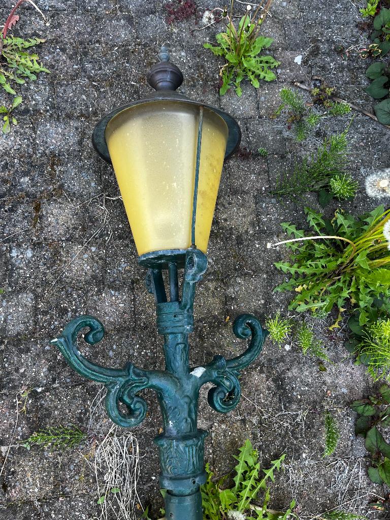 Klassieke lantaarn, Tuin en Terras, Buitenverlichting, Ophalen, Gebruikt, Staande lamp, Netvoeding