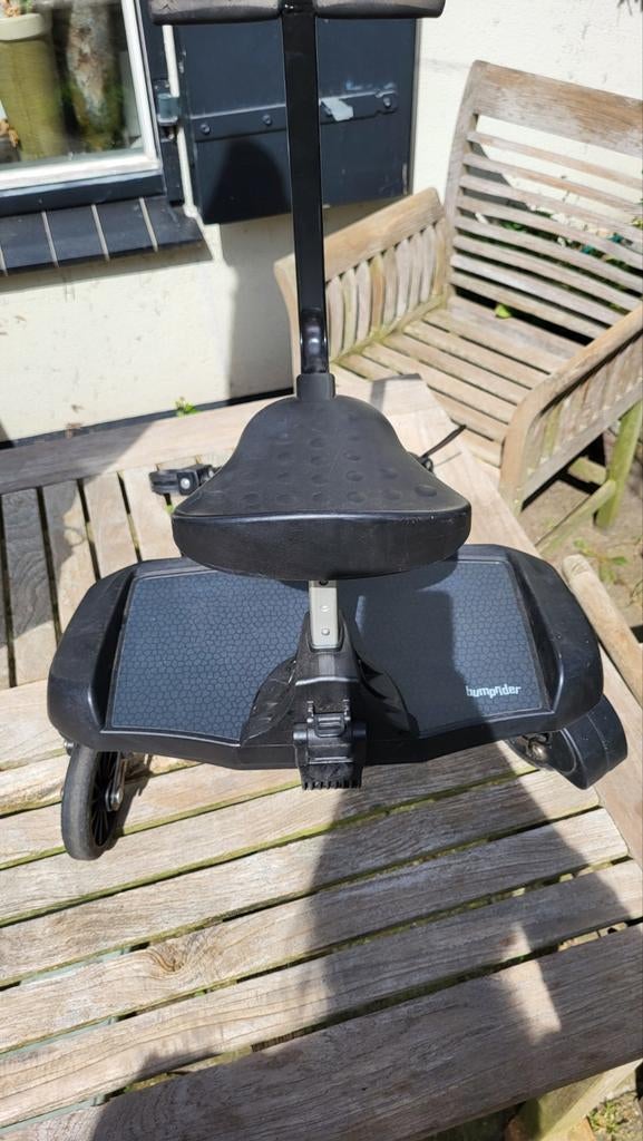 Meerijdplankje Bumperrider met zitje, Kinderen en Baby's, Kinderwagens en Combinaties, Ophalen of Verzenden, Overige merken