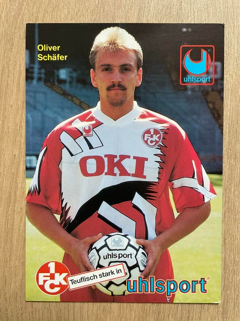 Fotokaart Schäfer ( ( Kaiserslautern)., Ophalen of Verzenden, Nieuw, Buitenlandse clubs, Spelerskaart