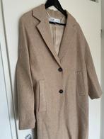 Nieuw zonder prijsk beige jas/mantel wol/linnen  van Zara S, Ophalen of Verzenden, Nieuw, Maat 36 (S), Beige