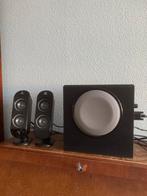 Logitech X-230 2.1 Speakerset met Subwoofer, Gebruikt, Complete surroundset, Minder dan 60 watt, Ophalen