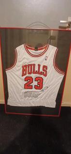 Gesigneerd Michael Jordan Chicago Bulls Shirt - Ingelijst, Sport en Fitness, Basketbal, Ophalen of Verzenden, Zo goed als nieuw