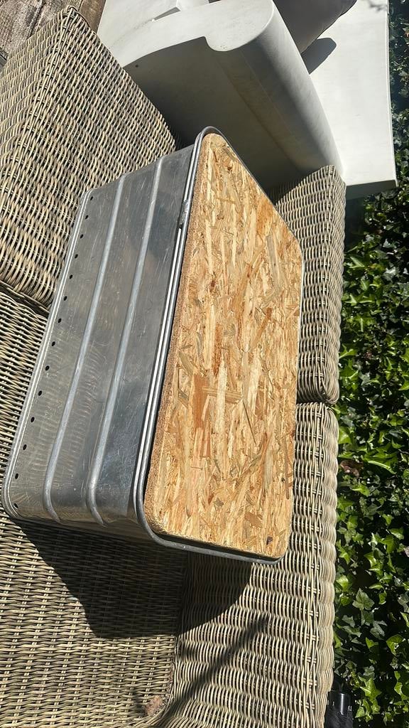 Aluninium box nr 142 kruizinga, Ophalen, Overige materialen, Gebruikt, 50 tot 100 cm