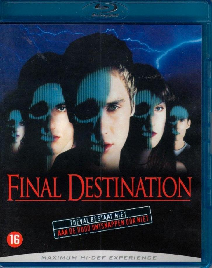 Final Destination 1 (2000, James Wong) - Nederlandse uitgave, Cd's en Dvd's, Blu-ray, Zo goed als nieuw, Horror, Verzenden