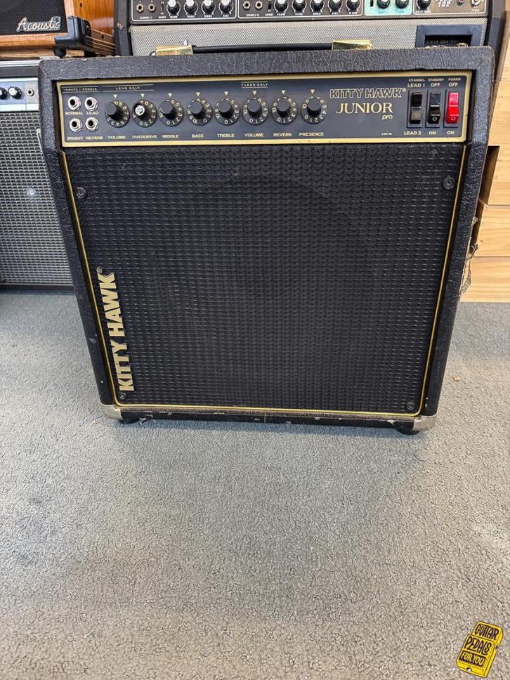 KITTY HAWK JUNIOR PRO Combo 1980's, Muziek en Instrumenten, Versterkers | Bas en Gitaar, Gebruikt, Gitaar, Minder dan 50 watt