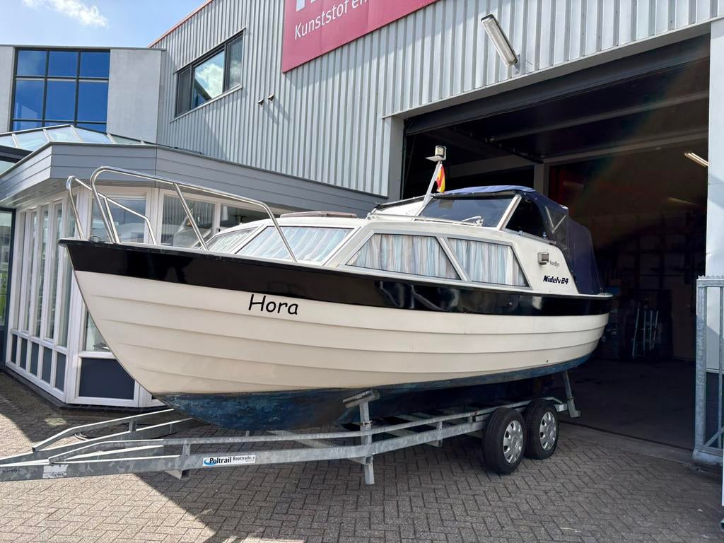 Nidelv 24 spitsgatter, Nidelv, Diesel, Ophalen of Verzenden, Zo goed als nieuw