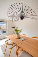 Dining table + 4 chairs, Ophalen, Eikenhout, 200 cm of meer, 50 tot 100 cm