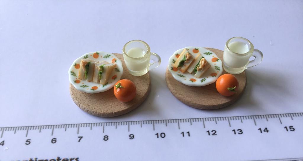 Poppenhuis miniaturen lunch 61, Ophalen of Verzenden, Nieuw, Poppenhuis